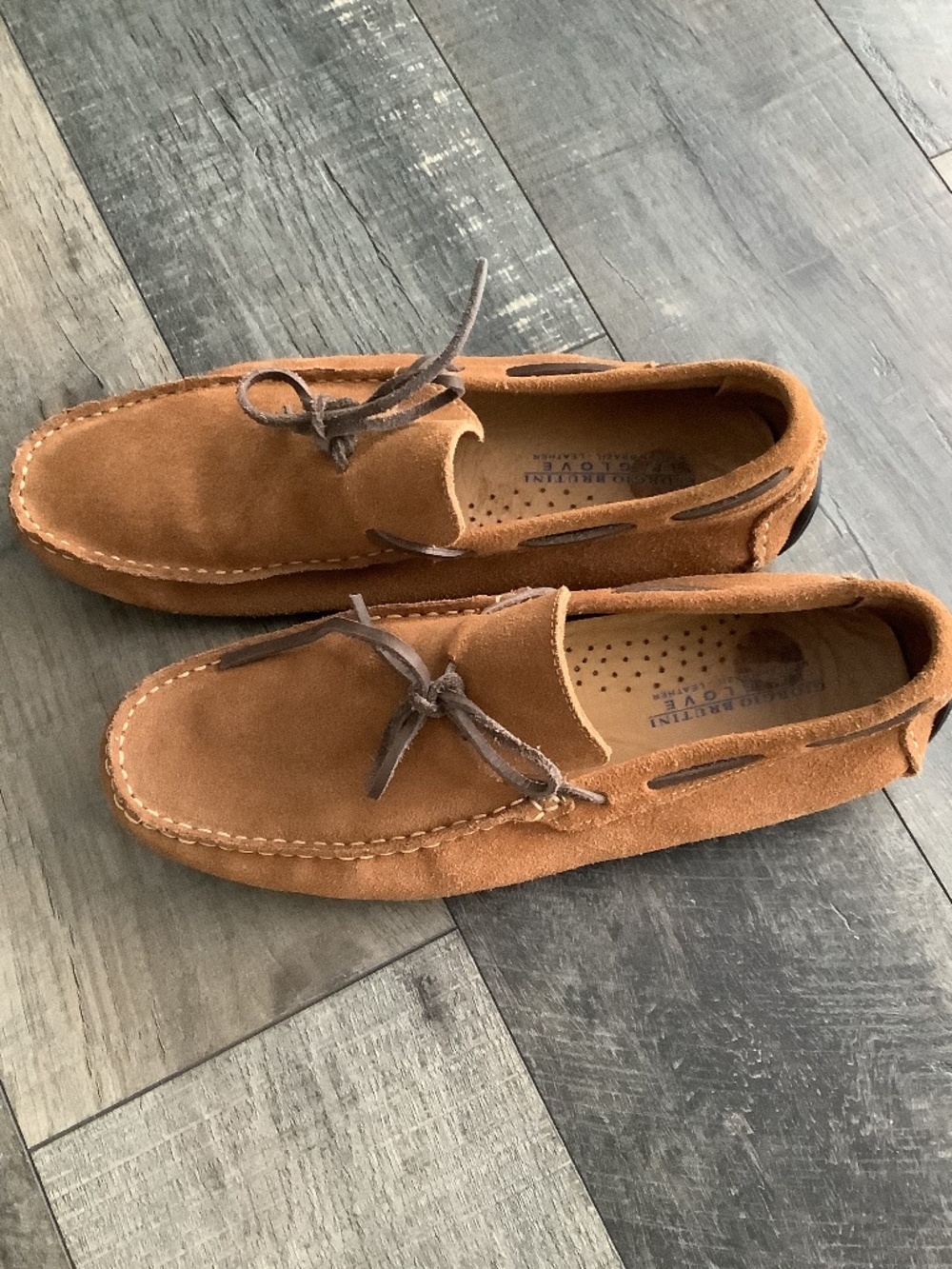 Giorgio Brutini leather loafers, size 10 1/2M